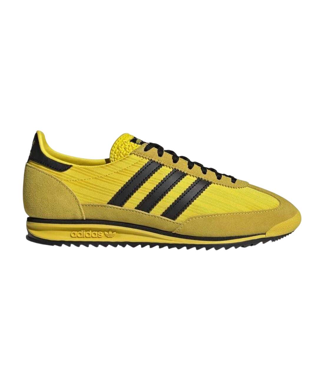 Baskets Sl72 Femme Jaune Noir Adidas-1