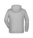 Veste À Capuche Homme Gris Chiné James And Nicholson-2