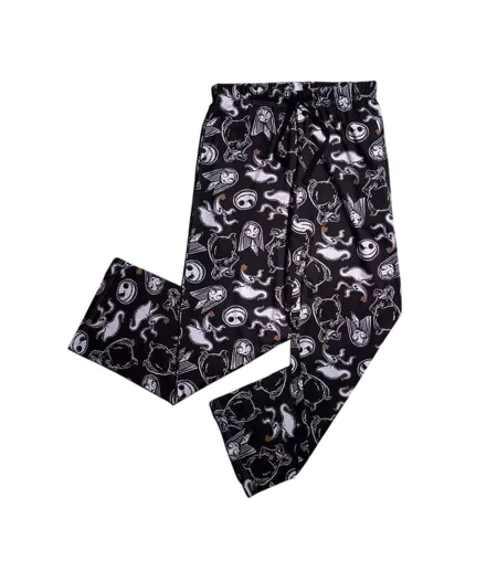Pantalon De Détente Homme Noir Charbon The Nightmare Before Christmas
