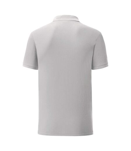 Fruit Of The Loom Mens Tailored Poly/Cotton Piqu Polo Shirt (White)