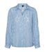 Blouse Manches Longues Mayla Femme Bleu Pastel Vero Moda-2