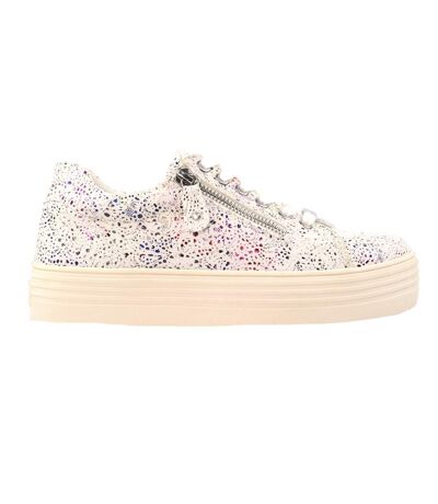 Baskets Detroit Femme Blanc Lunar