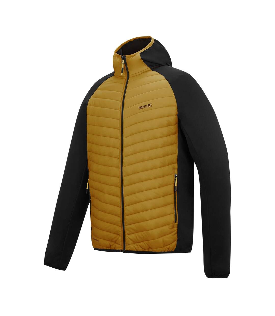 Veste Hybride Andreson Homme Jaune Vieil Or Noir Regatta-3