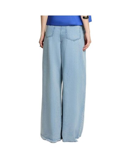 Jean loose bleu clair femme morgan peliam