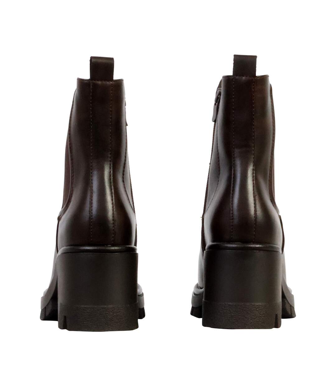 Bottines  à Zip Super mode-4
