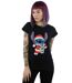 Disney Femmes/Les femmes Lilo And Stitch Stitch Christmas - T-shirt en coton (Noir) - UTBI15992-2