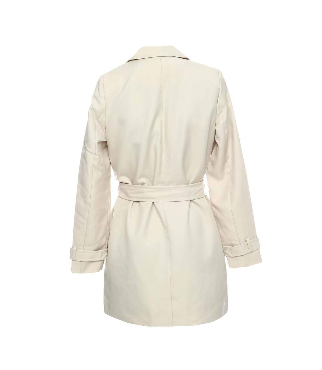Trench Celeste Femme Blanc Cassé Vero Moda-2