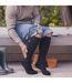 Mens Long Knee High Thermal Wellington Boot Socks-3