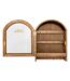 Boîte à Clés en Bois Roxie 28cm Marron-2