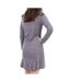 Robe Bleu Gris chinée Femme SunValley DAREEL - XS-2