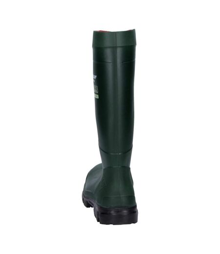 Unisex adult purofort field pro wellington boots green Dunlop