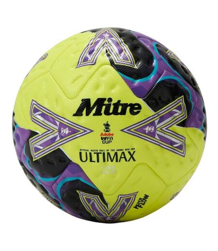 Ultimax Pro Women's Fa Cup Football 5 Lime Purple Mitre