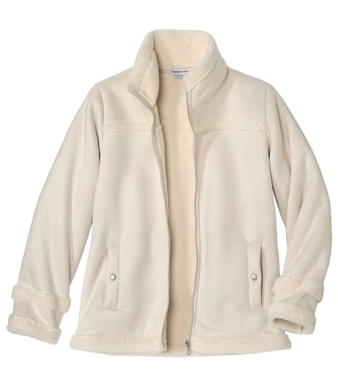 La Veste Suédine Fourrée Sherpa-2