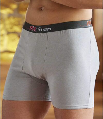 10er-Pack einfarbige Boxershorts