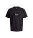 T-shirt Norrebro Homme Noir Jack And Jones-2