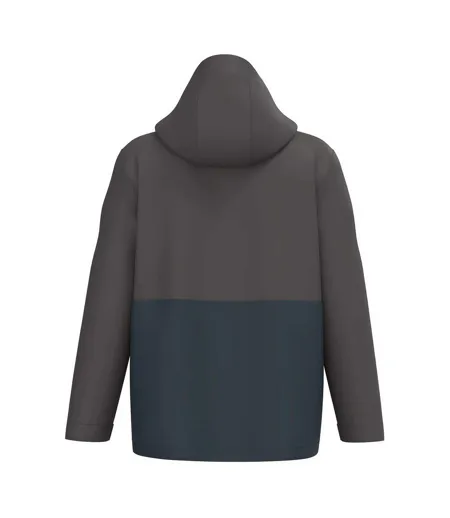 Parka Motif/style 3-en-1 Adulte Bleu Marine Gris Foncé Kariban
