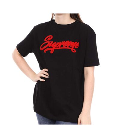 T-shirt Noir Femme Supreme Grip Estelle - S