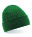 Bonnet adulte vert bouteille Beechfield