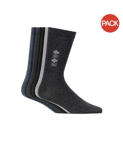 Pack of 7  Mens ziglar sustainable socks  multicoloured Juice