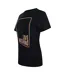 T-shirt Motif/style Logo Rectangulaire Femme Noir Love Moschino-3