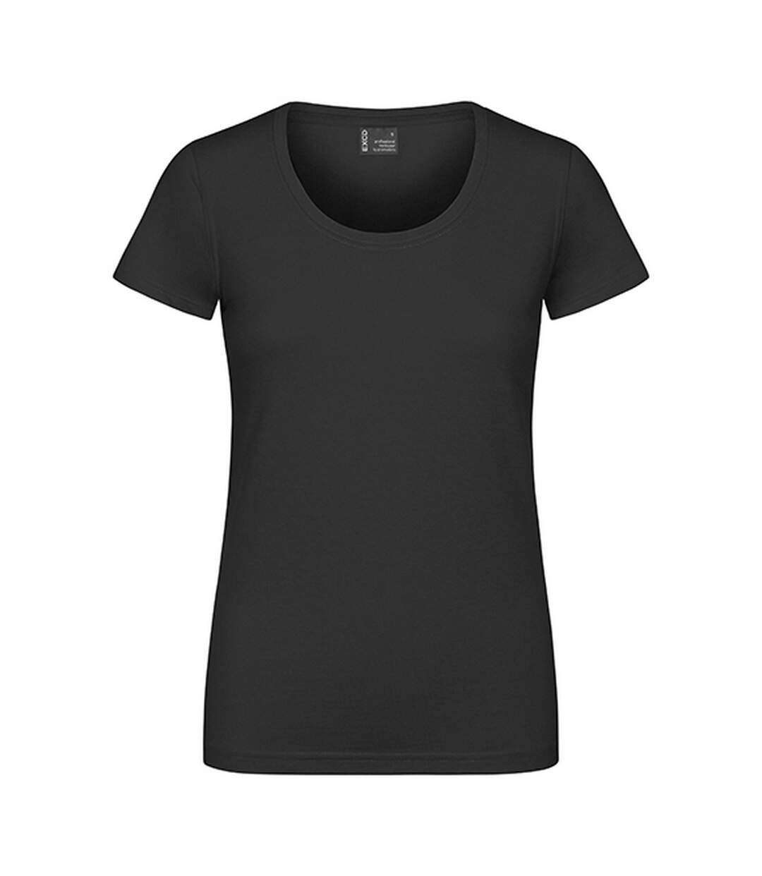 T-shirt Femme Charbon Uni Promodoro-1