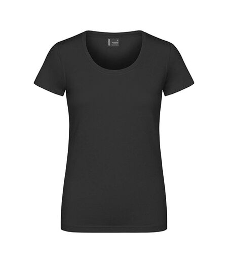 T-shirt Femme Charbon Uni Promodoro