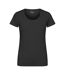T-shirt Femme Charbon Uni Promodoro-1