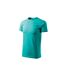 Mens Basic T-shirt Turquoise Malfini-1