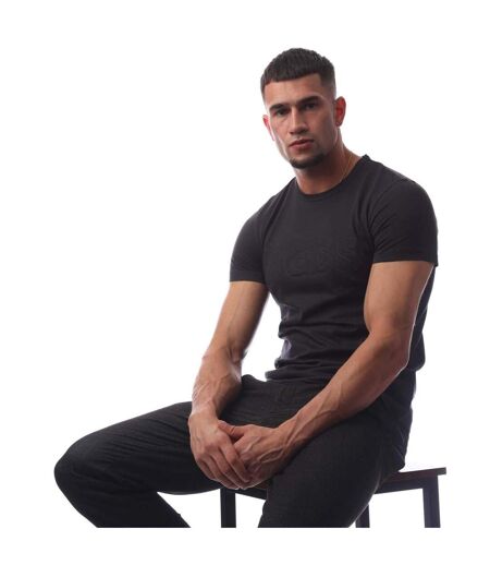 Mens Teebo T-shirt Dark Blue Boss