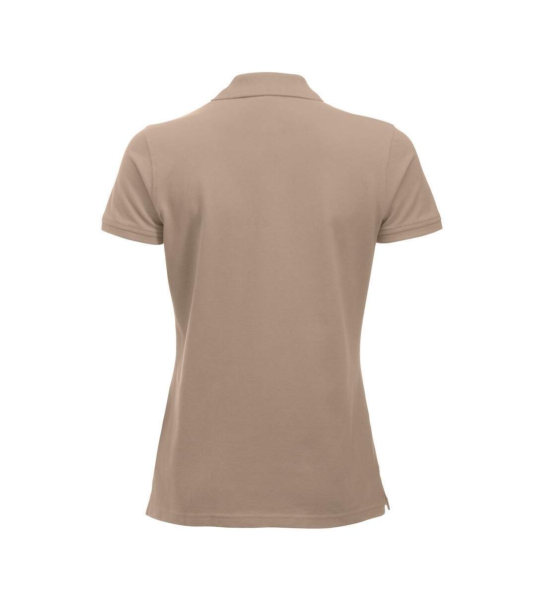 Polo Marion Femme Café Au Lait Clique-2