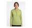 Tee-shirt MAYFLOWER DIMAGO3 manches longues : le style bi-matière vert anis-1