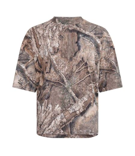 Mens Camo Oversized T-shirt Green Camo Represent