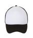 Casquette De Baseball Bubble Blanc Noir SOLS-1