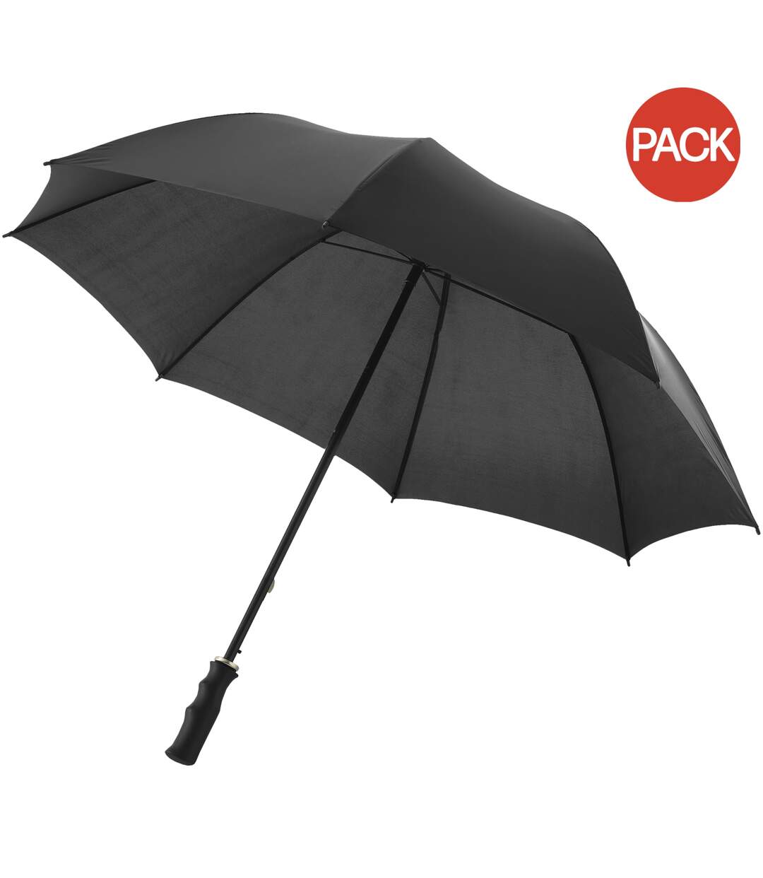 Parapluie zeke golf taille unique noir Bullet-1