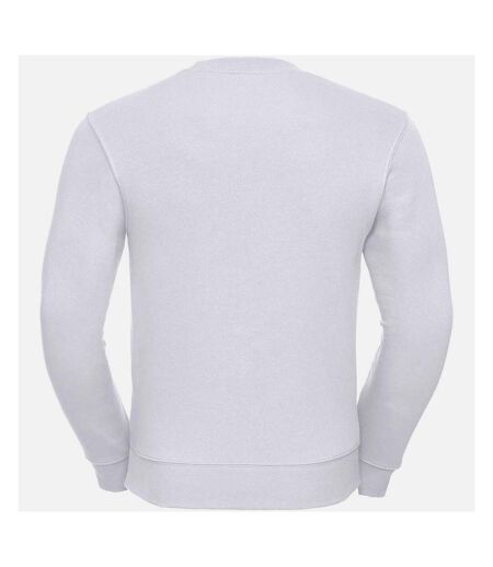 Russell Mens Authentic Sweatshirt (Slimmer Cut) (White)