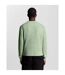 Pull À Maille Torsadée Motif/style Logo Brodé Homme Turquoise Pâle Chiné Lyle & Scott-3
