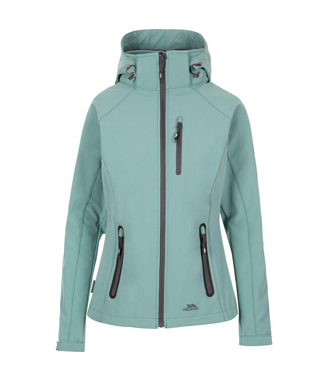 Veste softshell bela femme vert sarcelle pâle Trespass-1