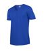 Gildan Mens Softstyle V Neck T-Shirt (Royal Blue)