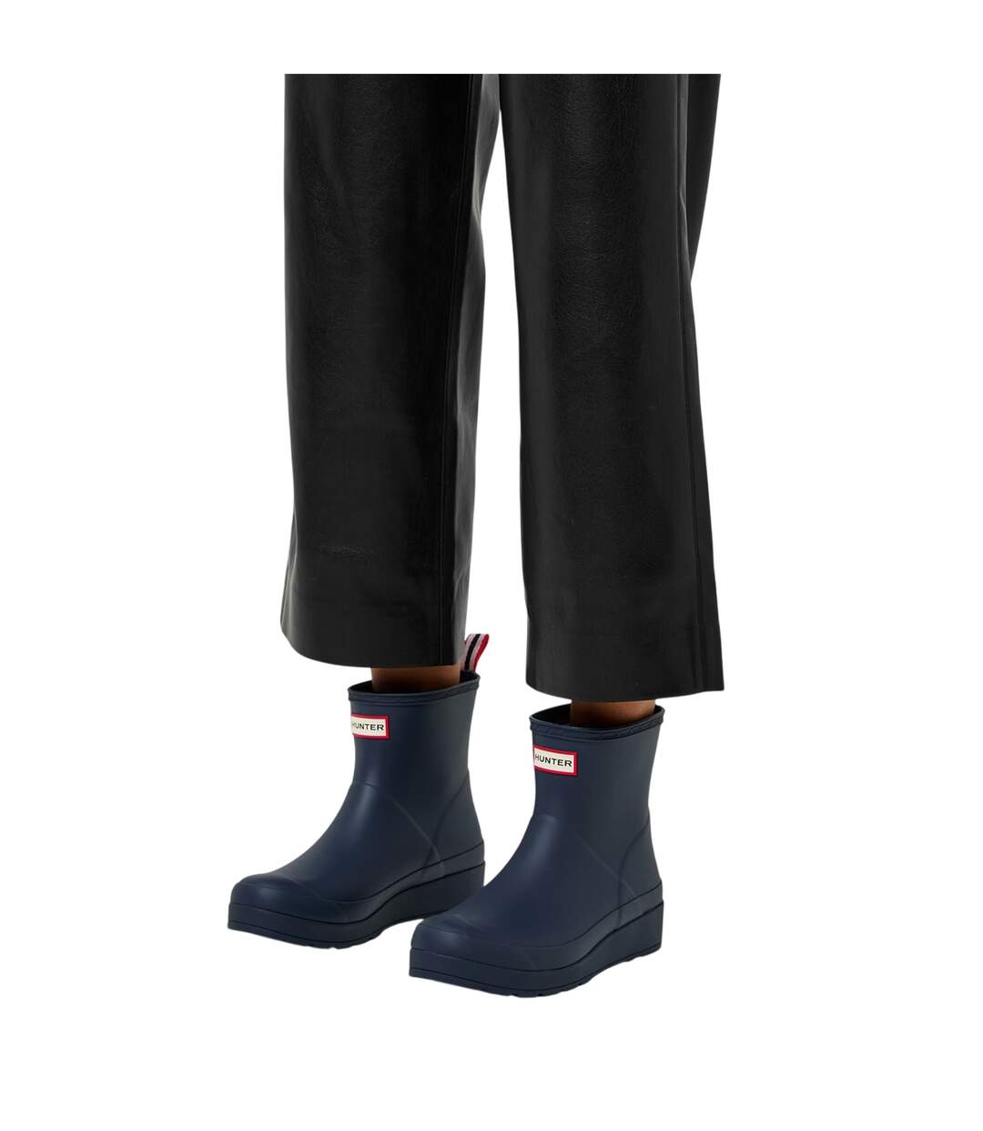 Bottes De Pluie Play Short Femme Bleu Hunter-4