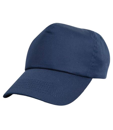 Casquette unie 100% coton enfant unisexe bleu marine Result