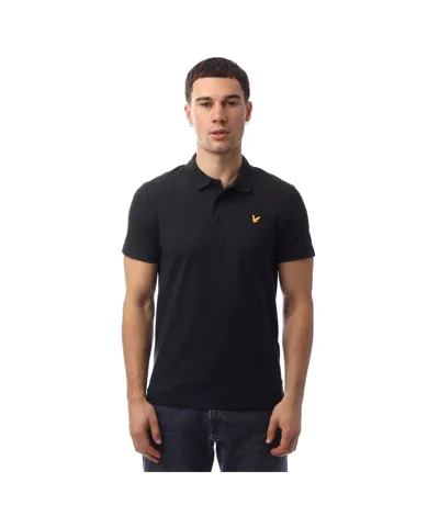 Polo Manches Courtes Motif/style Sports Homme Bleu Lyle & Scott