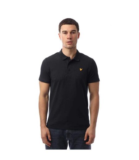 Polo Manches Courtes Motif/style Sports Homme Bleu Lyle & Scott