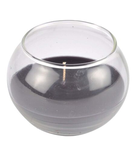 Bougie Boule en Verre Essentiel 8cm Bois de Cèdre