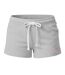 Womens/ladies Logo Sweat Shorts Grey Marl Marl Jack Wills-1