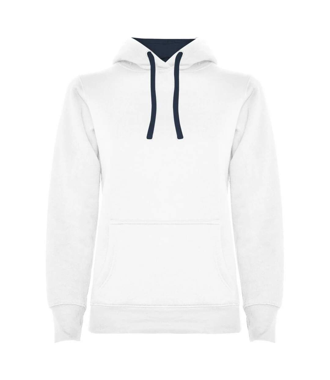 Sweat Urban Femme Blanc Bleu Marine Roly-1
