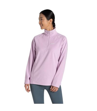 Womens/ladies Miska Vi Half Zip Fleece Orchid Craghoppers