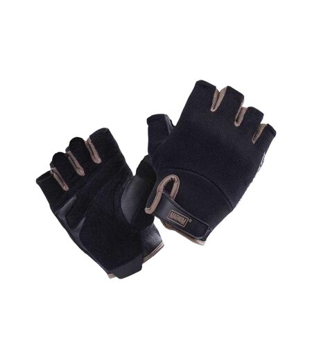Unisex Adult Concept Leather Fingerless Gloves M Black Magnum
