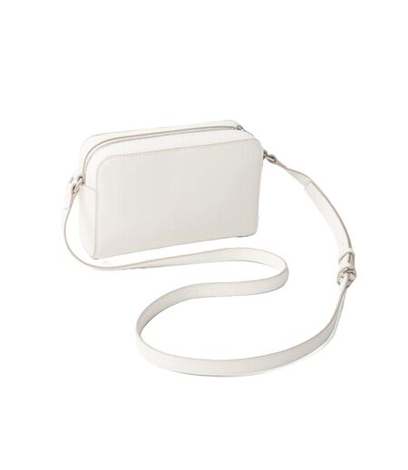 Sac bandoulière blanc femme calvin klein jeans sculpted camera - taille unique
