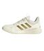 Baskets Netball Motif/style 3 Rayures Femme Blanc Jaune Or Adidas-3