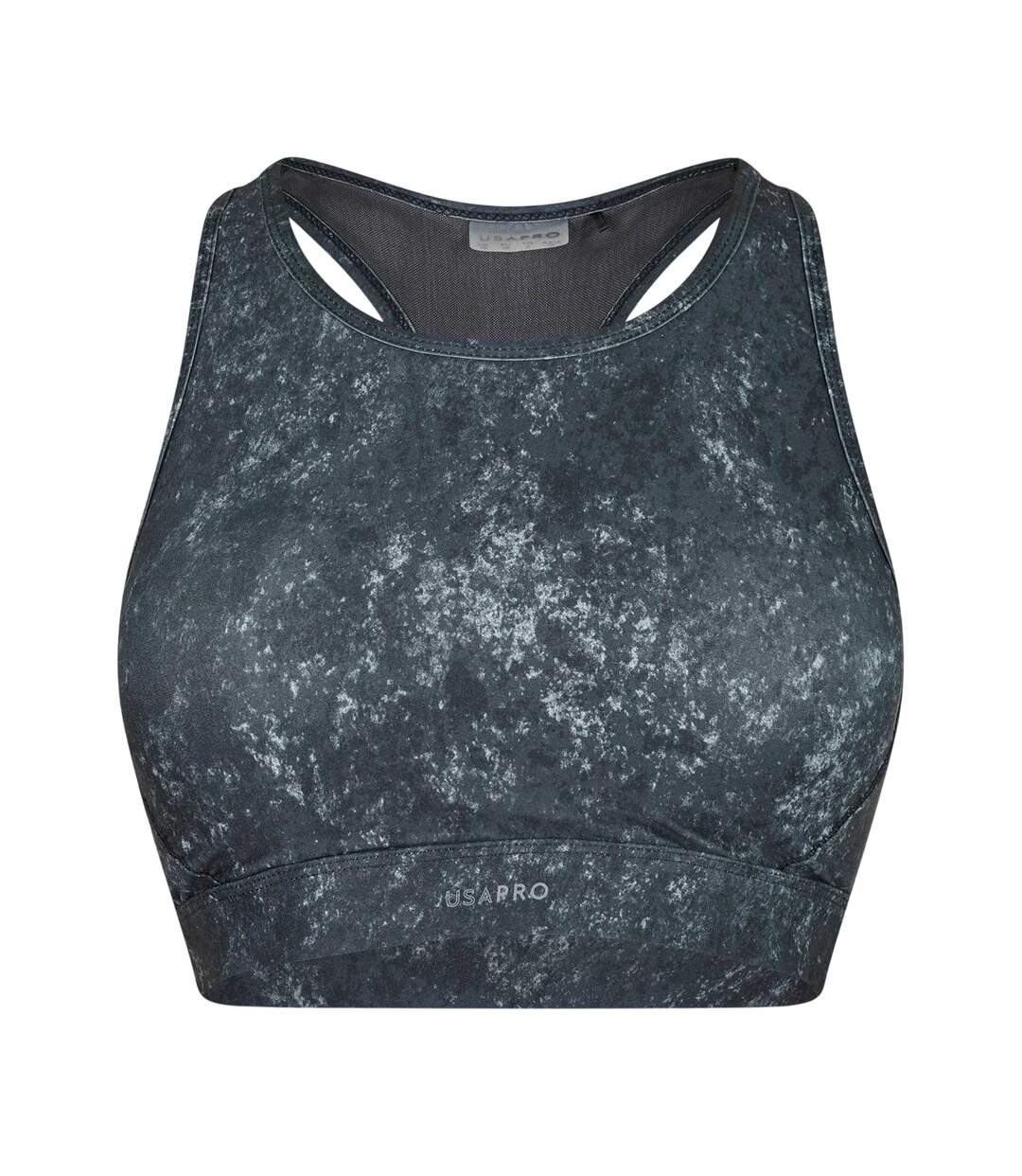 Brassière De Sport Femme Noir Imprimé USA Pro-1